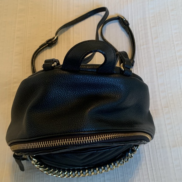 Victoria's Secret Quilted Black Backpack Purse - Picture 2 of 7